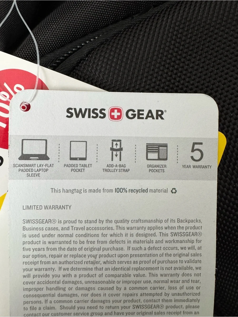 SwissGear through wheeled
